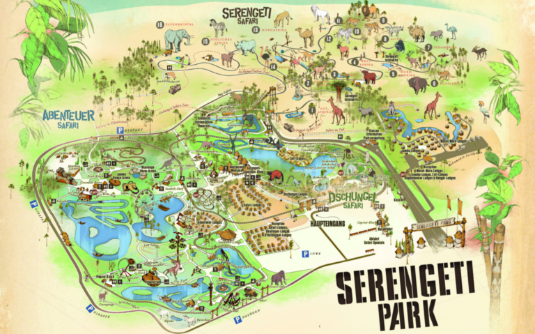 德国Serengeti-Park欧洲最大开放式动物园2023年免费儿童票