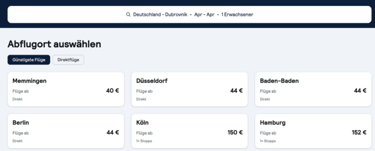 瑞安航空德国往返克罗地亚杜布罗夫尼克机票低至40欧
